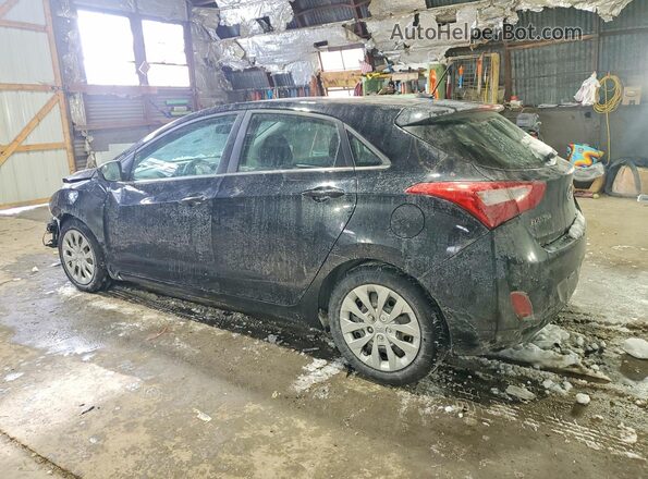 KMHD35LH3GU286805 2016 HYUNDAI ELANTRA Black Tył lewy