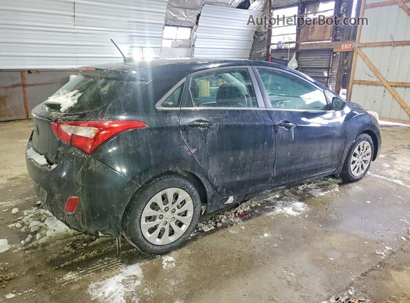 KMHD35LH3GU286805 2016 HYUNDAI ELANTRA Black Tył prawy