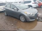 2017 Hyundai Elantra Gt   Gray vin: KMHD35LH3HU351864