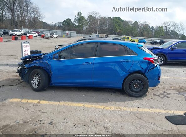 KMHD35LH3HU364002 2017 HYUNDAI ELANTRA GT Синий Панорамный вид салона 360°