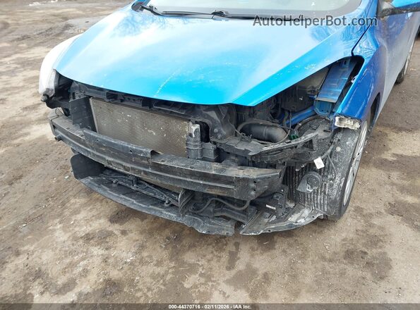 KMHD35LH3HU377591 2017 HYUNDAI ELANTRA GT Синий Вид спереди