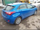2017 Hyundai Elantra Gt   Синий vin: KMHD35LH3HU377591
