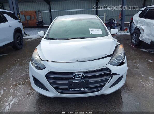 KMHD35LH3HU383732 2017 HYUNDAI ELANTRA GT Белый Вид щитка приборов
