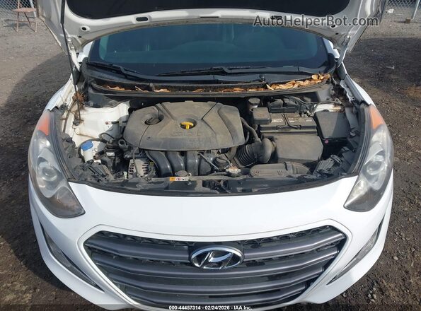 KMHD35LH4HU360329 2017 HYUNDAI ELANTRA GT Белый Вид сзади