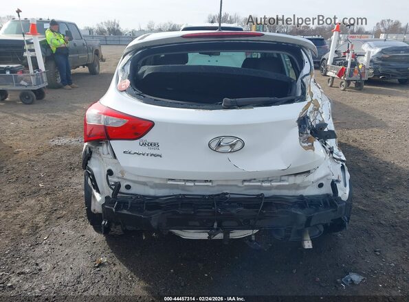 KMHD35LH4HU360329 2017 HYUNDAI ELANTRA GT Белый 