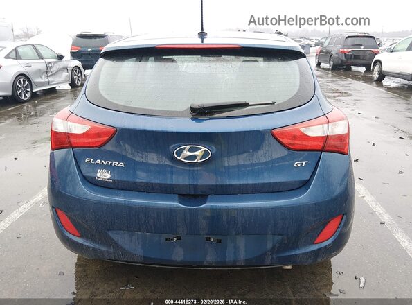 KMHD35LH5GU272422 2016 HYUNDAI ELANTRA GT Синий 