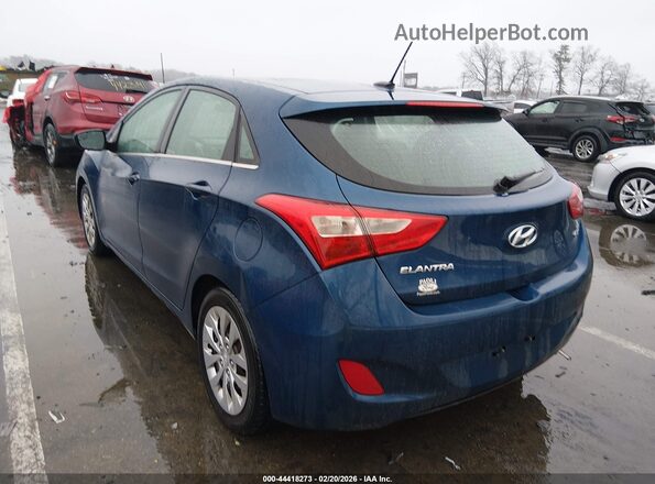 KMHD35LH5GU272422 2016 HYUNDAI ELANTRA GT Синий Задняя левая четверть