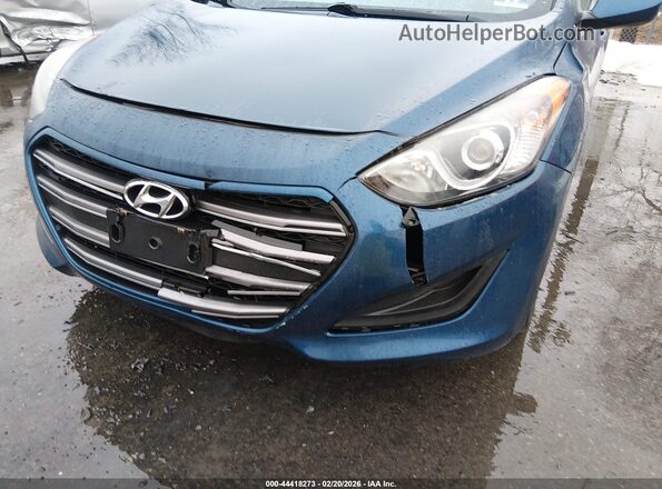 KMHD35LH5GU272422 2016 HYUNDAI ELANTRA GT Синий Вид спереди
