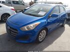2017 Hyundai Elantra Gt   Синий vin: KMHD35LH7HU382552
