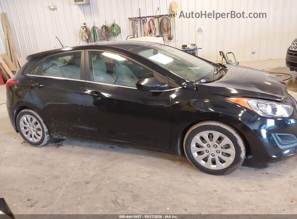 KMHD35LH8GU263861 2016 HYUNDAI ELANTRA GT Черный Вид задней части салона