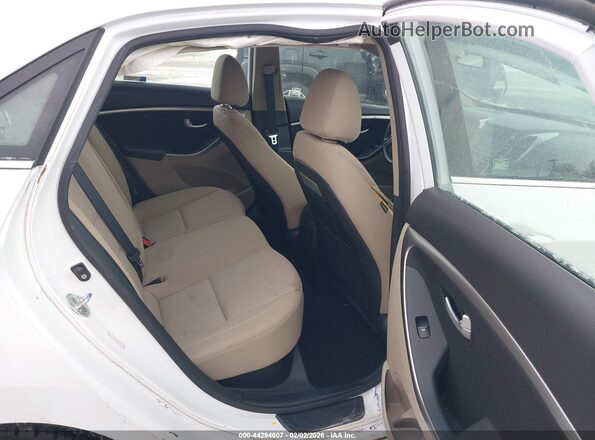 KMHD35LH9GU327020 2016 HYUNDAI ELANTRA GT White Widok naklejki z numerem VIN