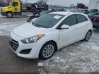 2016 Hyundai Elantra Gt   White vin: KMHD35LH9GU327020