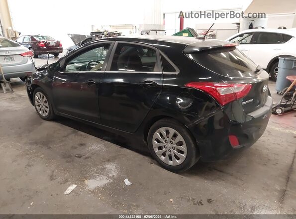 KMHD35LHXGU266261 2016 HYUNDAI ELANTRA GT Черный Задняя левая четверть