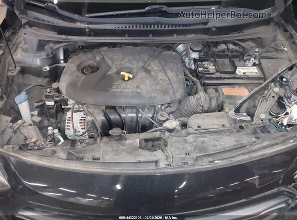 KMHD35LHXGU266261 2016 HYUNDAI ELANTRA GT Черный Вид сзади