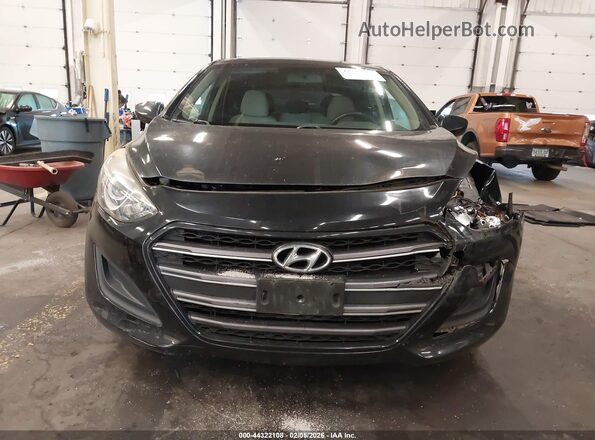 KMHD35LHXGU266261 2016 HYUNDAI ELANTRA GT Черный Вид щитка приборов