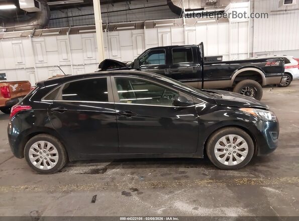 KMHD35LHXGU266261 2016 HYUNDAI ELANTRA GT Черный Вид задней части салона