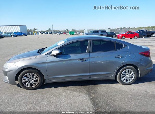 KMHD74LF4KU868675 2019 HYUNDAI ELANTRA Gray Vista interior de 360 grados