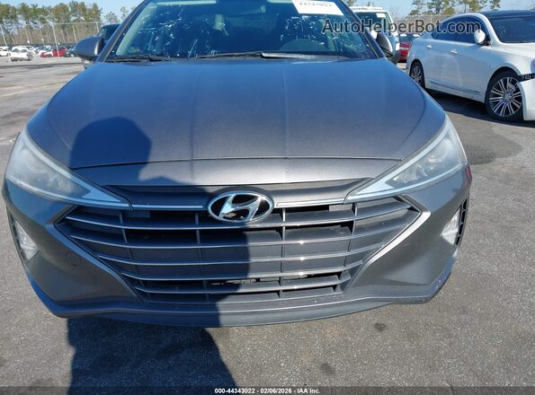 KMHD74LF4KU868675 2019 HYUNDAI ELANTRA Gray Vista frontal