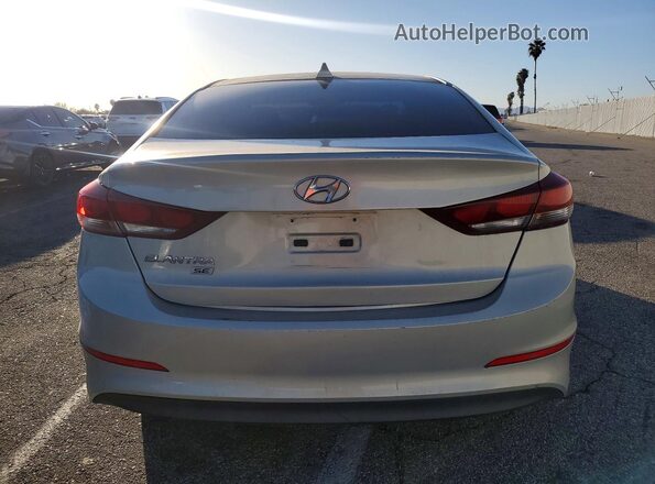 KMHD74LFXHU092531 2017 HYUNDAI ELANTRA Silver Vista trasera