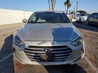 2017 Hyundai Elantra Se Silver vin: KMHD74LFXHU092531