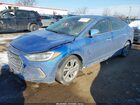 2017 Hyundai Elantra Limited Blue vin: KMHD84LF2HU225599