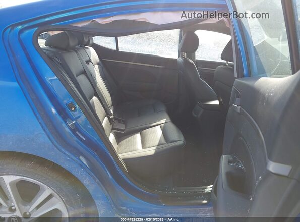 KMHD84LF2HU225599 2017 HYUNDAI ELANTRA Blue Вид наклейки з VIN-кодом