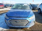 2017 Hyundai Elantra Limited Blue vin: KMHD84LF2HU225599