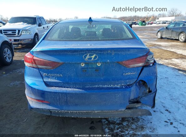 KMHD84LF2HU225599 2017 HYUNDAI ELANTRA Blue 