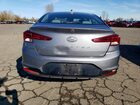 2019 Hyundai Elantra Sel Серый vin: KMHD84LF3KU823708