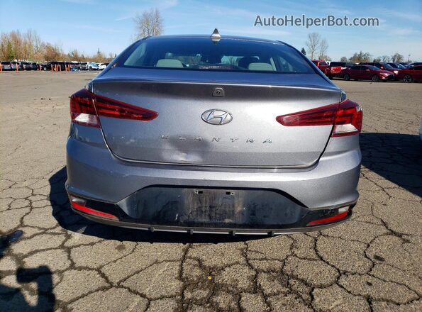 KMHD84LF3KU823708 2019 HYUNDAI ELANTRA Серый Вид сзади