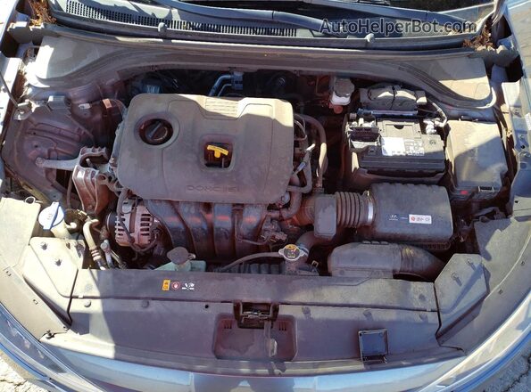KMHD84LF3KU823708 2019 HYUNDAI ELANTRA Серый Вид задней части салона