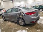 2019 Hyundai Elantra Sel Серый vin: KMHD84LF4KU779511