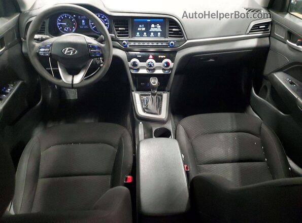 KMHD84LF4KU779511 2019 HYUNDAI ELANTRA Серый Вид панели приборов
