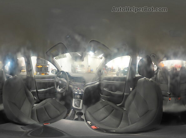 KMHD84LF4KU779511 2019 HYUNDAI ELANTRA Серый Вид наклейки с VIN-кодом