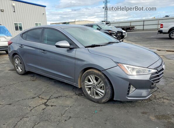 KMHD84LF4KU804861 2019 HYUNDAI ELANTRA Угольный Передняя правая четверть