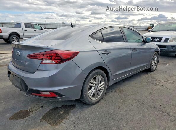KMHD84LF4KU804861 2019 HYUNDAI ELANTRA Угольный Задняя правая четверть