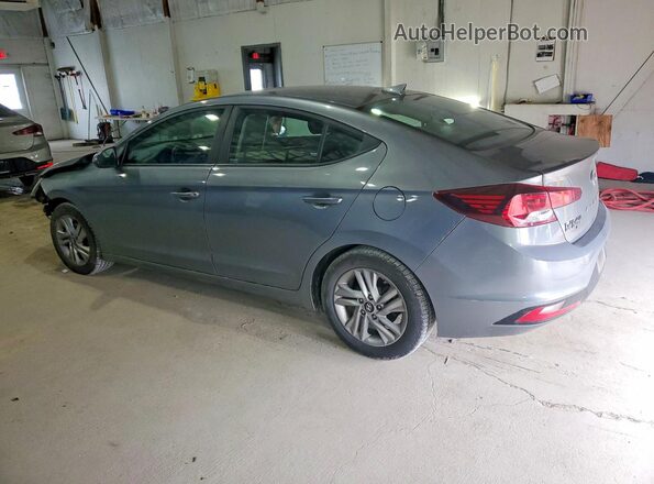 KMHD84LF6KU768770 2019 HYUNDAI ELANTRA Gray უკანა მარცხენა
