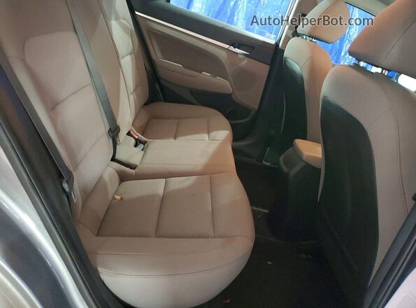 KMHD84LF6KU768770 2019 HYUNDAI ELANTRA Gray უკანა სავარძლების ხედი