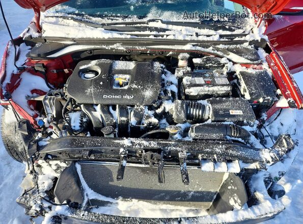 KMHD84LF9JU638514 2018 HYUNDAI ELANTRA Красный Вид задней части салона