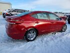 2018 Hyundai Elantra Sel Красный vin: KMHD84LF9JU638514