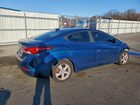 2016 Hyundai Elantra Value Edition Blue vin: KMHDH4AE7GU644945