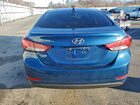 2016 Hyundai Elantra Value Edition Blue vin: KMHDH4AE7GU644945