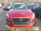 2016 Hyundai Sonata Hybrid Se Красный vin: KMHE24L12GA019175