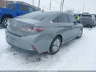 2019 Hyundai Sonata Hybrid Se Серый vin: KMHE24L30KA084553