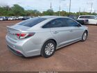 2017 Hyundai Sonata Hybrid Se Серебряный vin: KMHE24L35HA066607