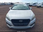 2017 Hyundai Sonata Hybrid Se Серебряный vin: KMHE24L35HA066607