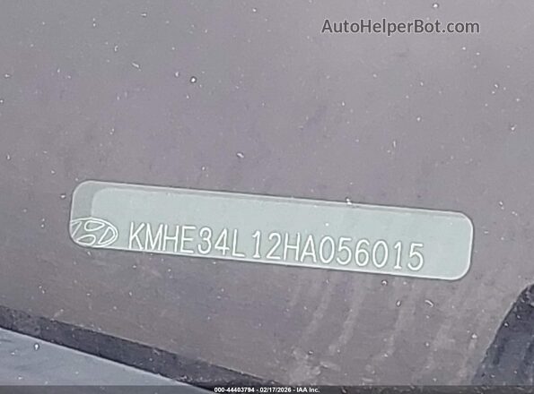 KMHE34L12HA056015 2017 HYUNDAI SONATA HYBRID White 