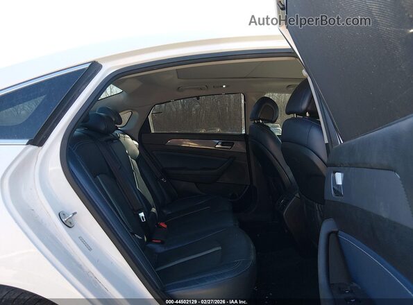 KMHE34L14GA009518 2016 HYUNDAI SONATA HYBRID Белый Вид наклейки с VIN-кодом