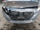 2016 Hyundai Sonata Hybrid Limited Серебряный vin: KMHE34L16GA014638