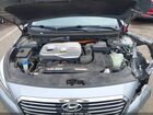 2016 Hyundai Sonata Hybrid Limited Серебряный vin: KMHE34L17GA010307